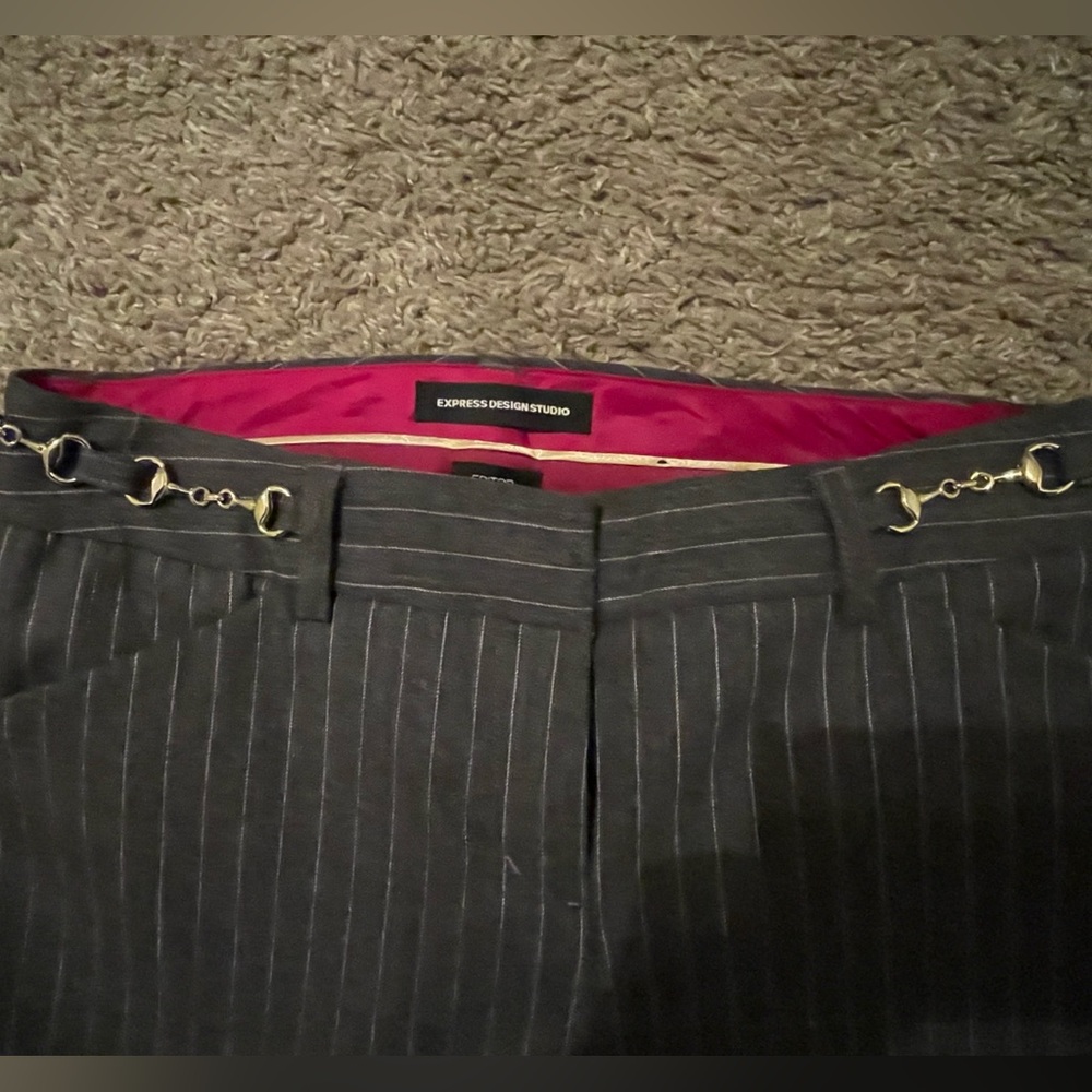 Express editor dress pants size 0 grey